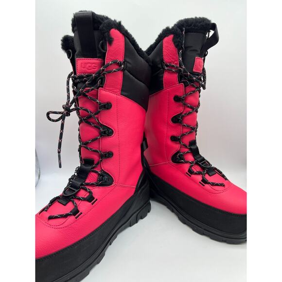 UGG Shasta Boot Tall Pink Glow Gore-Tex 1151850 Size 10W/9M New - Picture 16 of 16